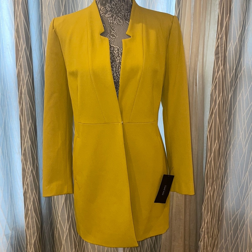 New w Tags Zara long blazer.  Size XL